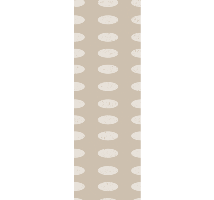 Persiana enrollable textura contraste de patrón ovalado - TenVinilo