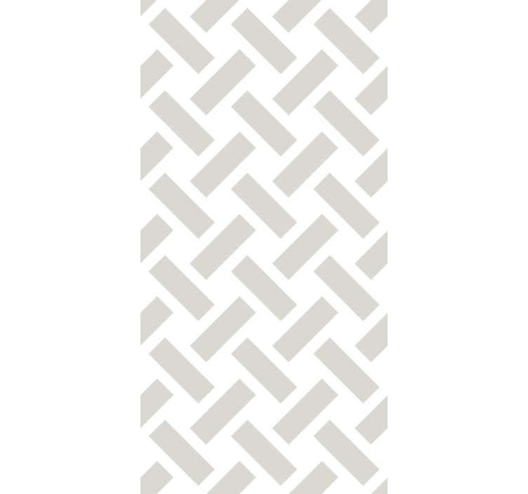 Persiana enrollable moderno motivo geométrico - TenVinilo