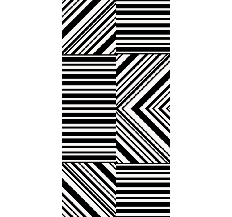 Persiana enrollable textura patrones geométricos lineales - TenVinilo