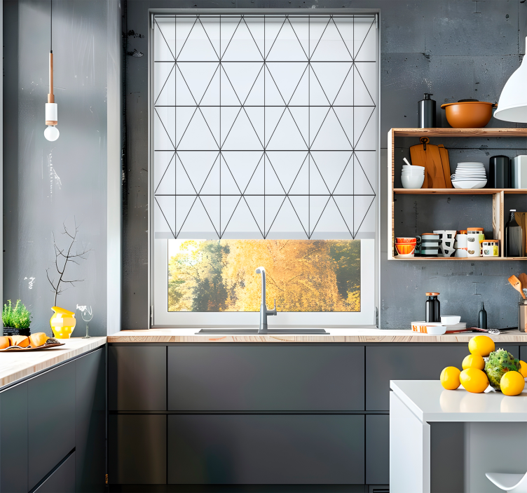 Estor nórdico estilo minimalista - TenVinilo