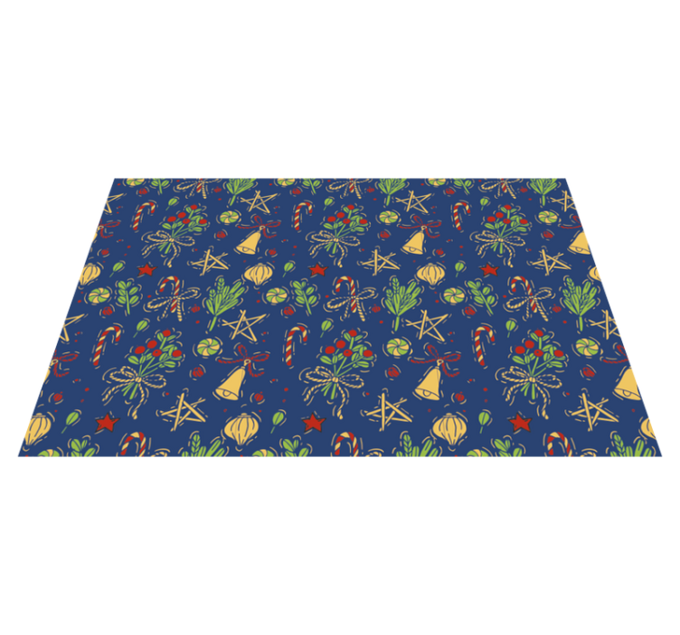 Individual mesa navideño decoración navideña - TenVinilo