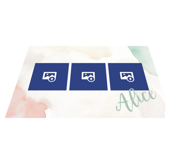 Individual mesa original exhibidor de recuerdos - TenVinilo