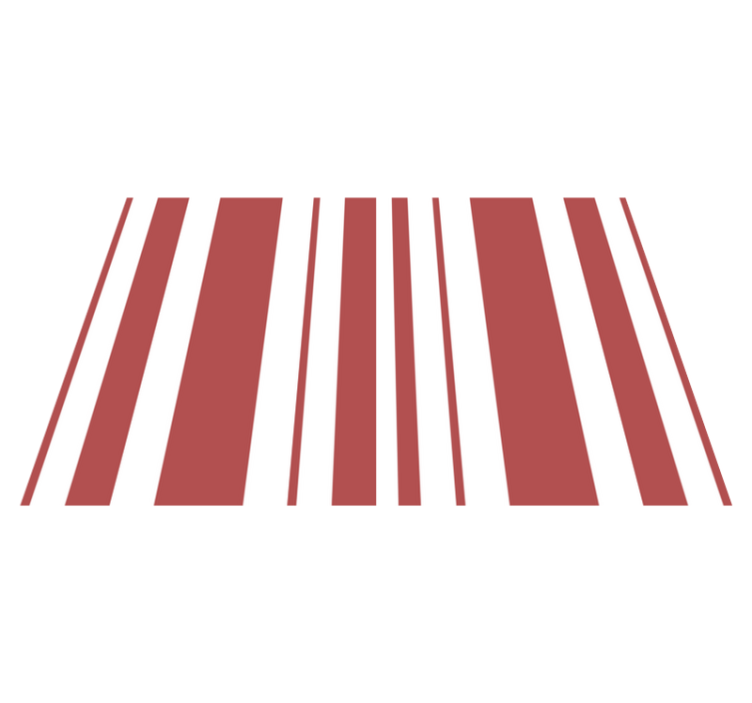 Individual mesa patrón rayas de colores - TenVinilo