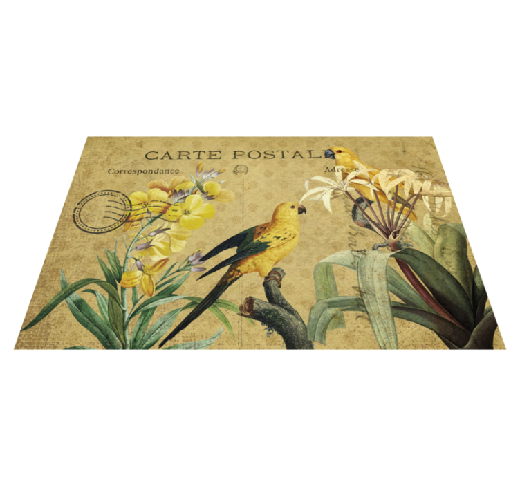 Manteles individuales de vinilo "cottagecore" - TenVinilo