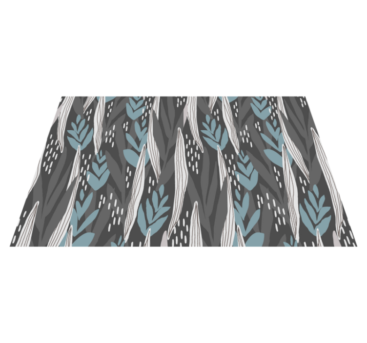 Individual mesa patrón concepto hoja texturizada - TenVinilo