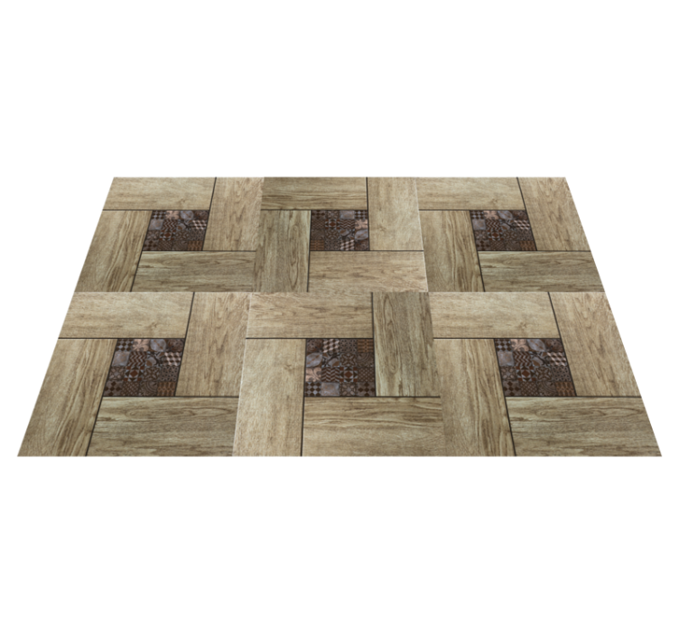 Individual mesa patrón superficie de madera - TenVinilo