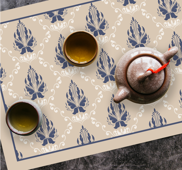 Manteles de mesa de vinilo estarcido - TenVinilo