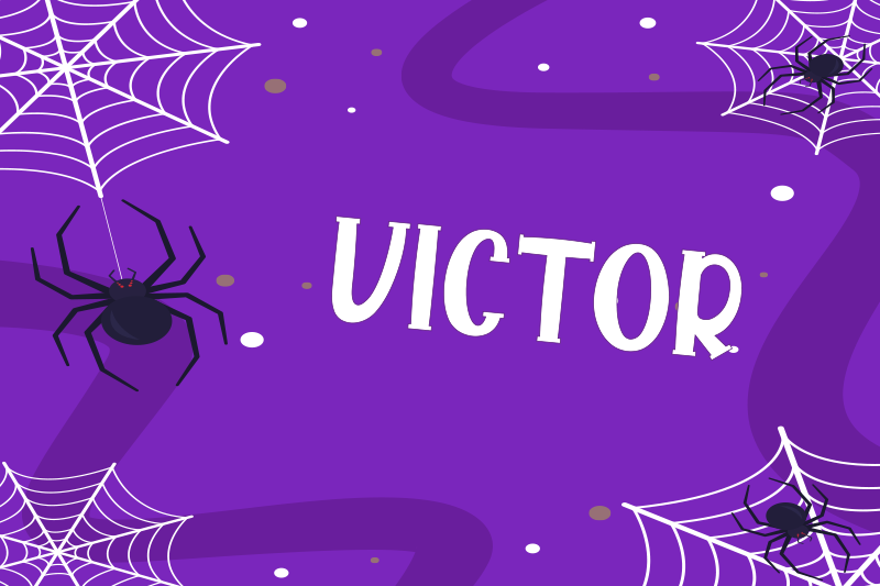 Individual mesa halloween telarañas espeluznantes - TenVinilo