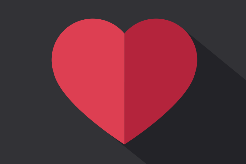 Manteles individuales originales Corazones rojos originales - TenVinilo