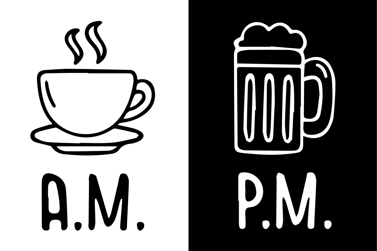 Mantel individual restaurante Cafe y cerveza - TenVinilo