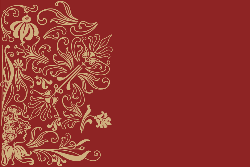 Mantel individual elegante Lado rojo vintage - TenVinilo