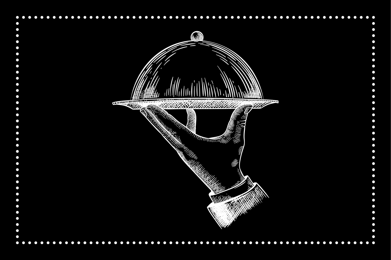 Mantel individual rectangular Servicio de timbre blanco - TenVinilo