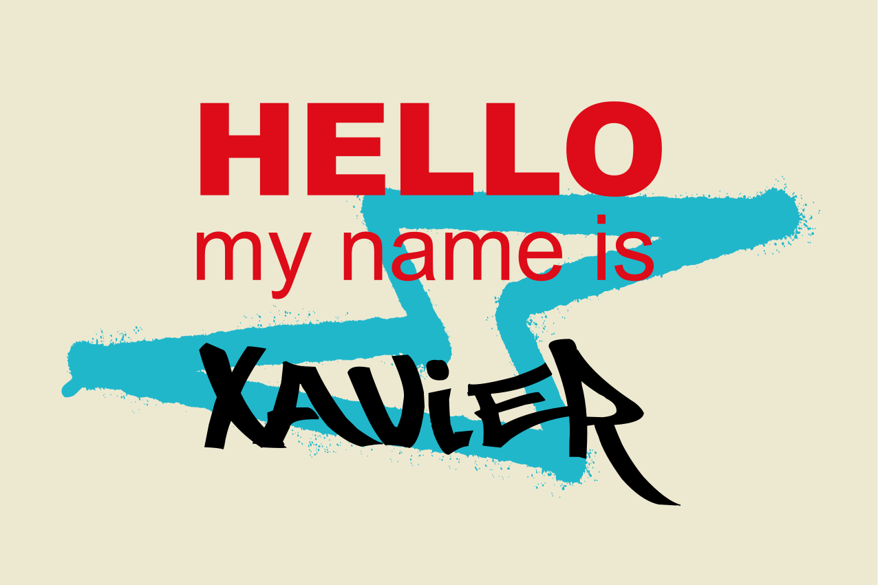 Individual mesa frases anuncio de nombre personalizado - TenVinilo