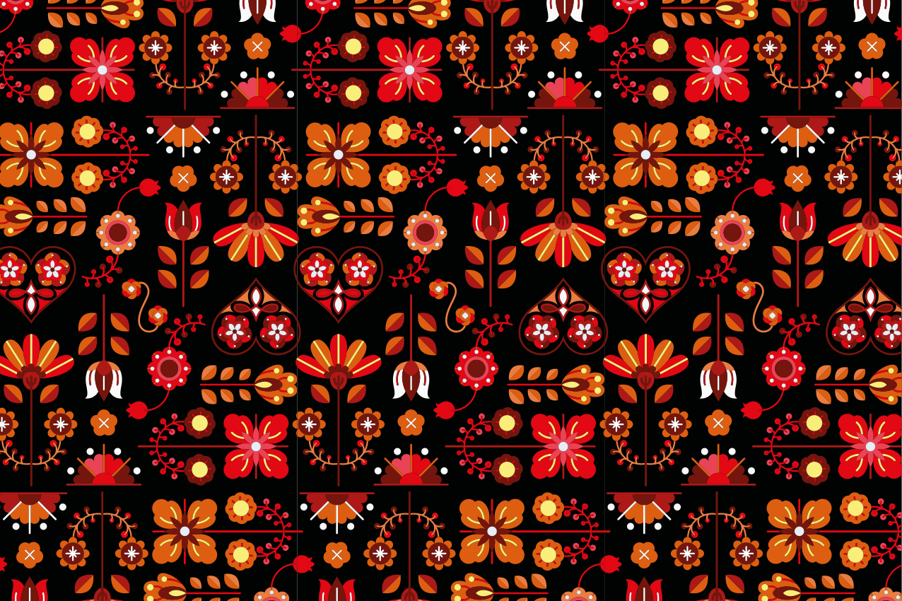 Individual mesa original composición botánica viva - TenVinilo