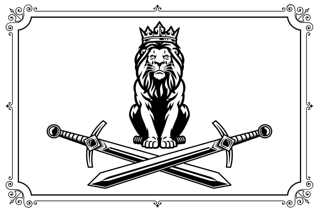 Mantel individual original Rey de las siluetas de la jungla - TenVinilo