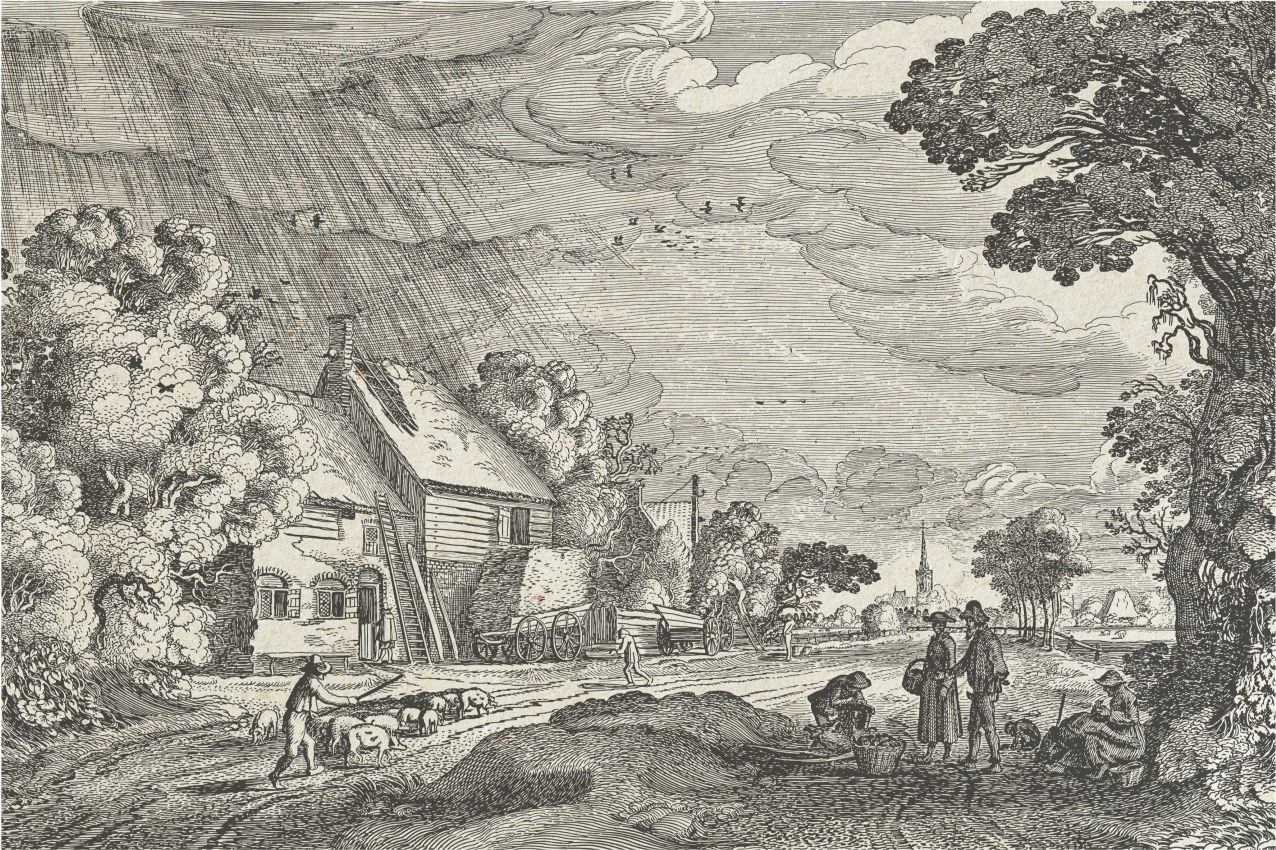 Individual mesa original paisaje vintage - TenVinilo