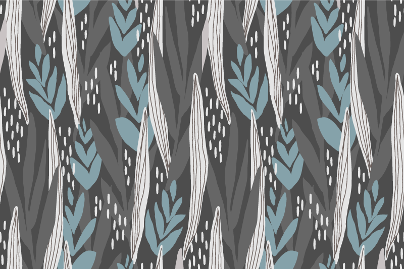 Individual mesa patrón concepto hoja texturizada - TenVinilo