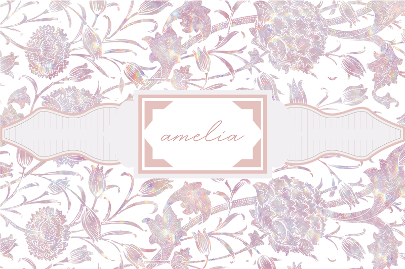 Mantel individual personalizable Cardo personalizado - TenVinilo