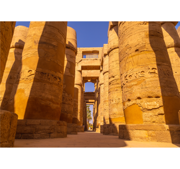 Fotomural arte clásico Columnas egipcias - TenVinilo