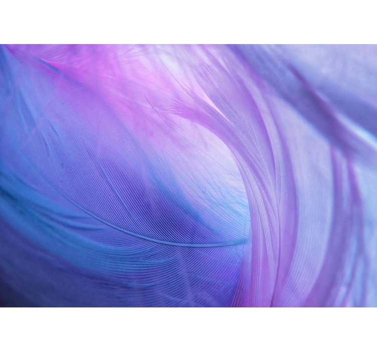 Mural abstracto ondas de colores suaves - TenVinilo