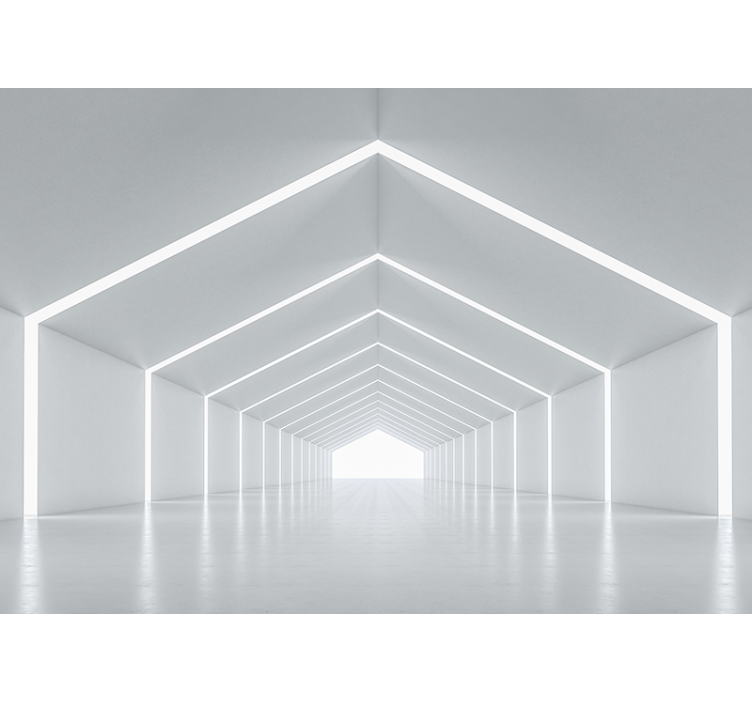 Fotomural 3D Melodías brillantes con espejos - TenVinilo