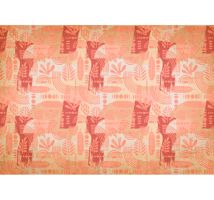 Mural de texturas con motivo de patrón geométrico - TenVinilo