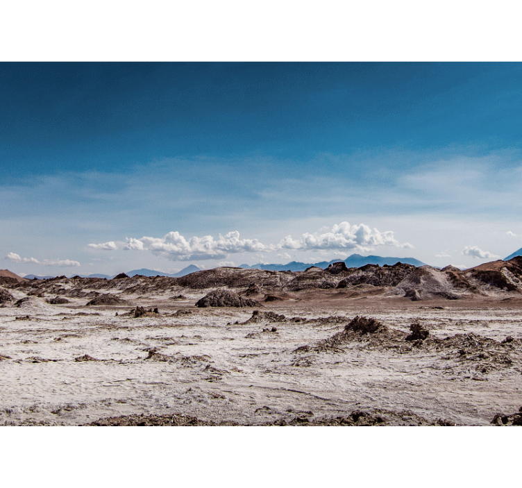 Mural de montañas terreno de deslizamientos picos - TenVinilo