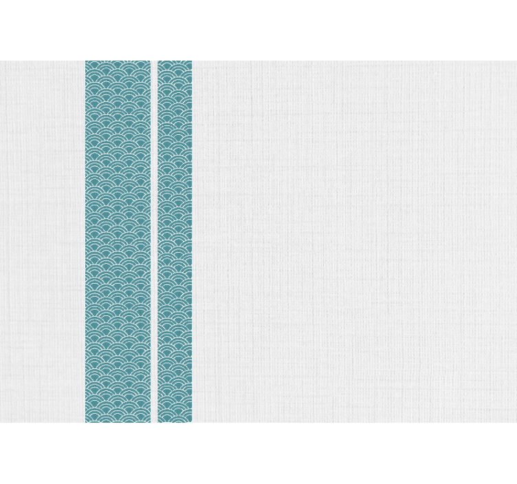 Mural de textura patrón azul ondulado - TenVinilo