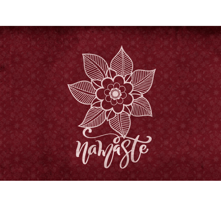 Mural de flores componente botánico elaborado - TenVinilo