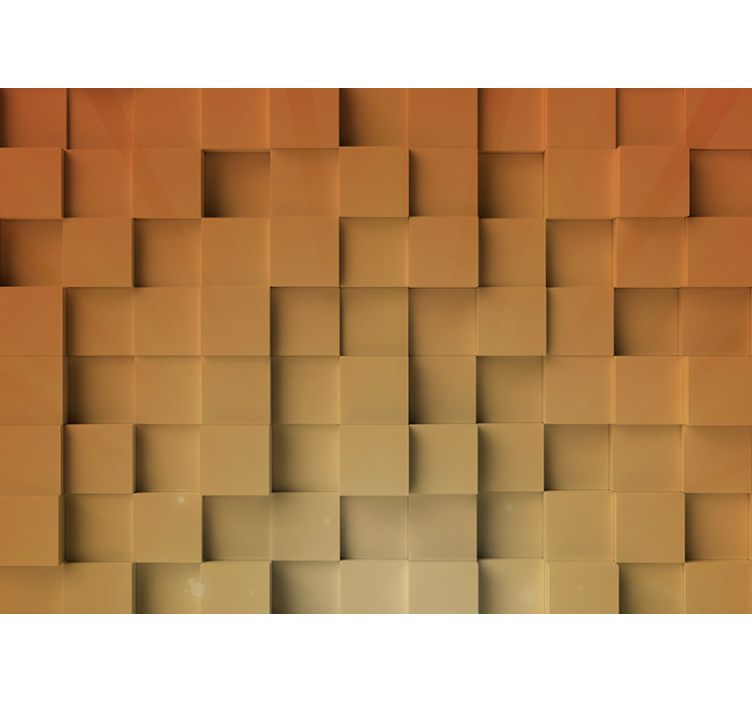 Mural de textura patrón de cubo texturizado - TenVinilo