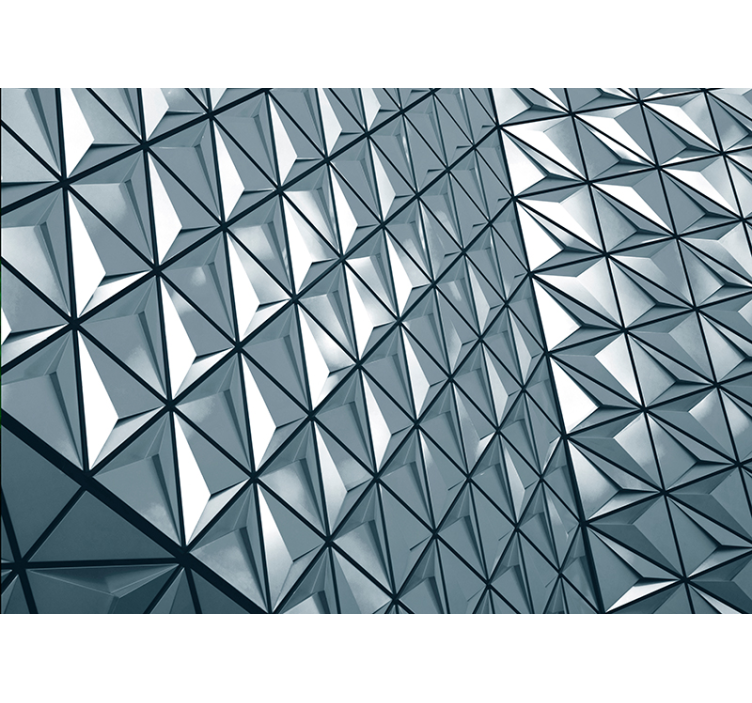 Fotomural 3D Triángulos 3d - TenVinilo