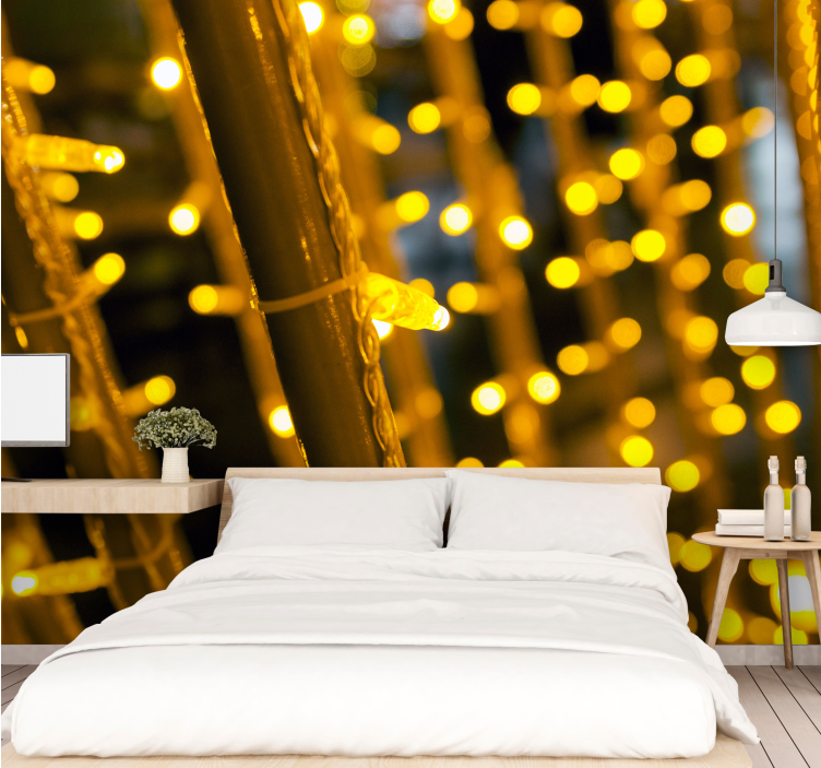 Mural de texturas patrones de luz brillante - TenVinilo