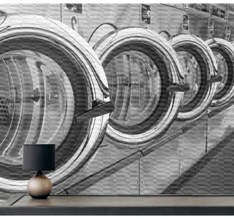 Mural graffiti grafiti de lavandería - TenVinilo