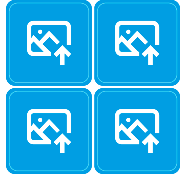 Posavasos boda personalizado con foto - TenVinilo