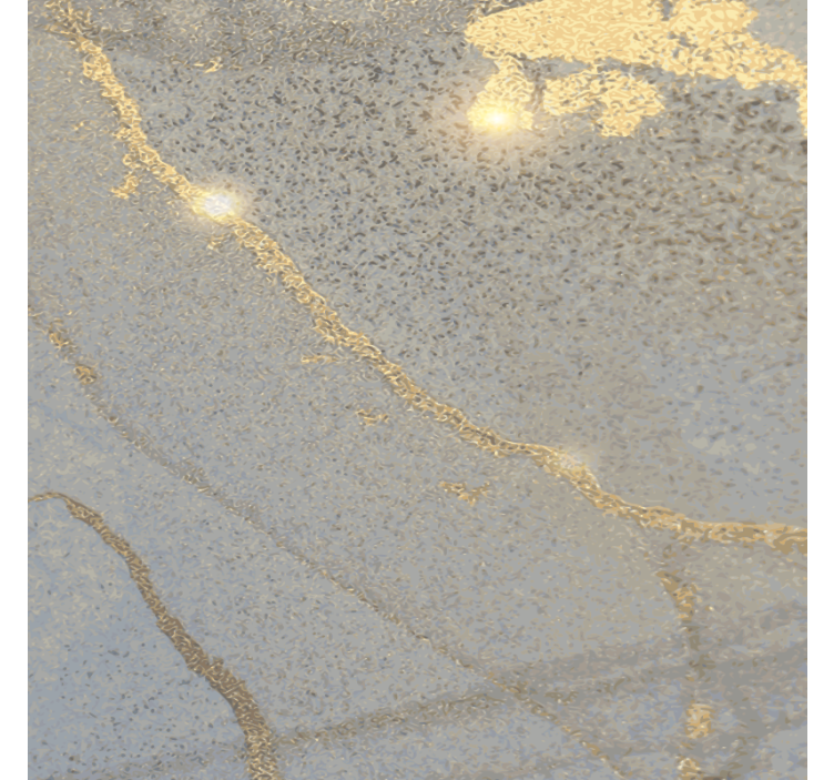 Portavasos superficie elegante en foil dorado - TenVinilo