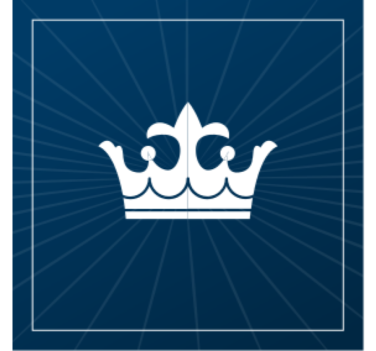 Portavasos cerveza diseño emblema corona - TenVinilo