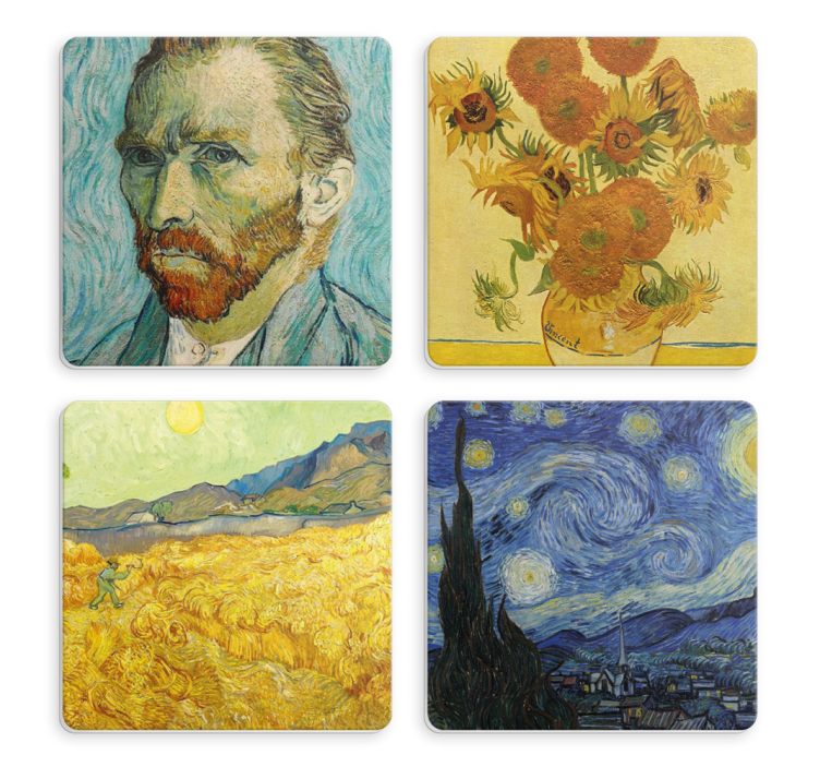 El arte de van gogh más posavasos - TenVinilo