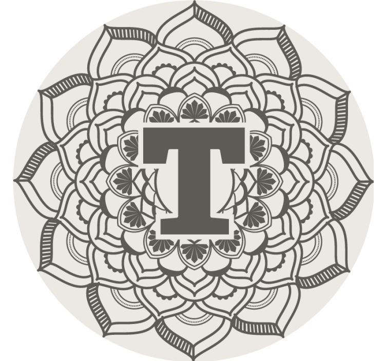 Posavasos con foto Mandala inicial - TenVinilo