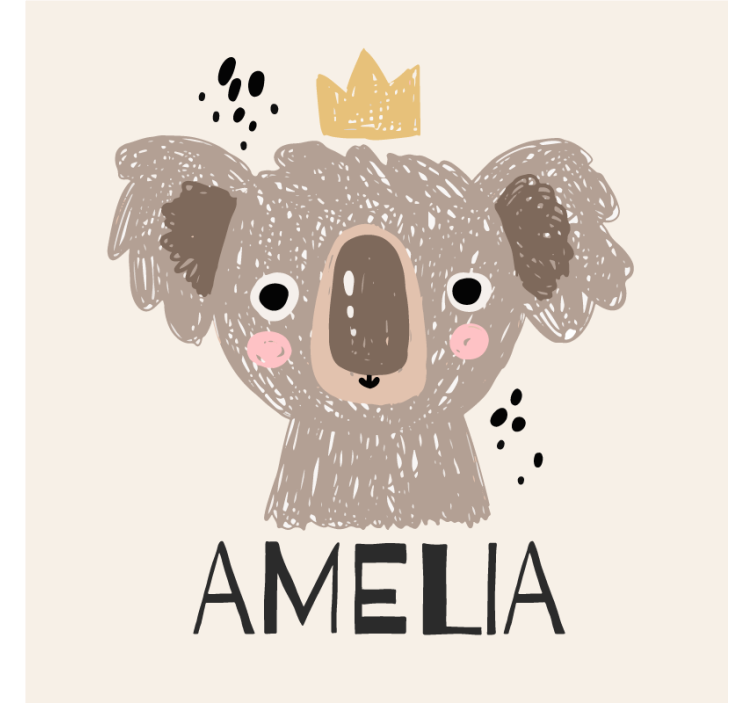 Portavasos frikis koala con corona - TenVinilo