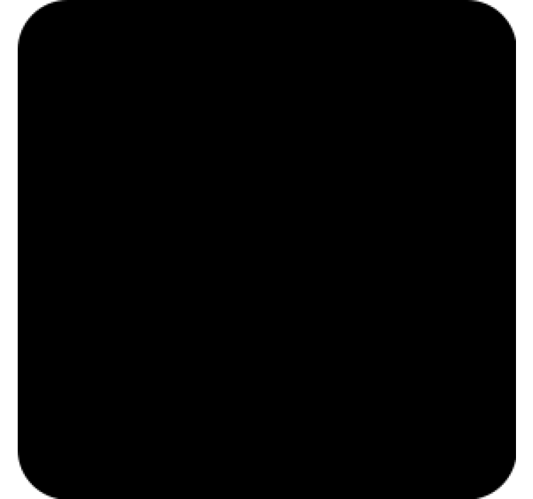 Posavasos moderno Negro - TenVinilo