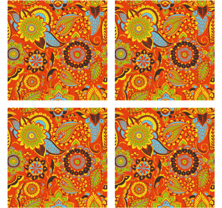 Portavasos frikis con motivo botánico vibrante - TenVinilo