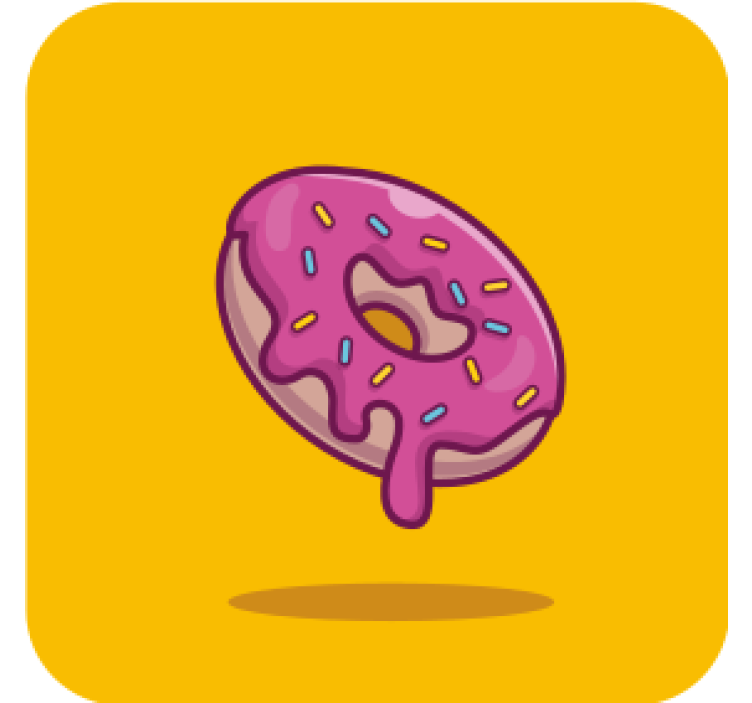 Portavasos cerveza pastelito helado rosa - TenVinilo