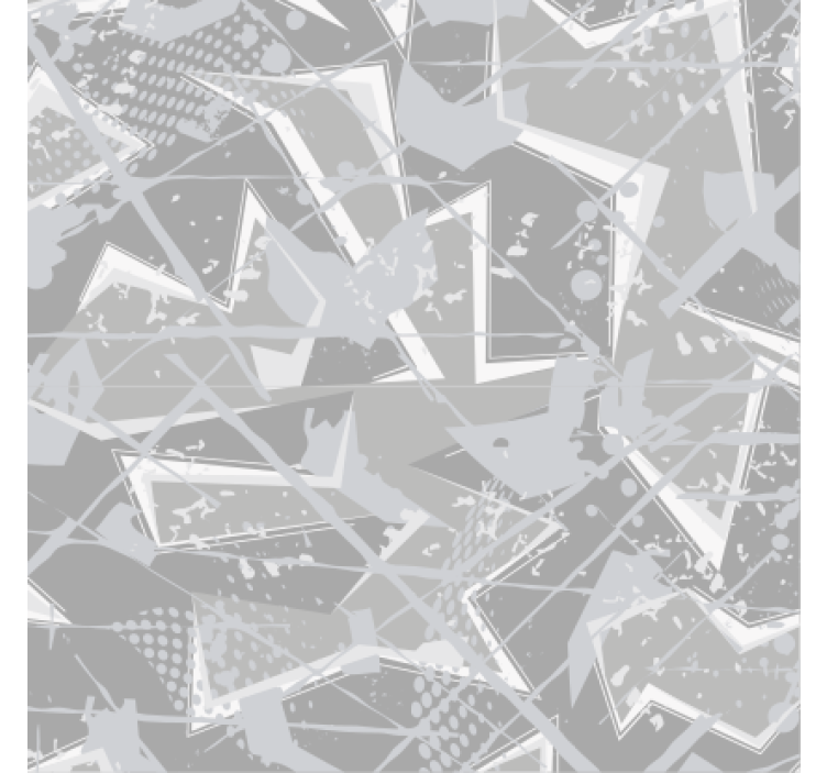 Portavasos motivo geométrico abstracto - TenVinilo