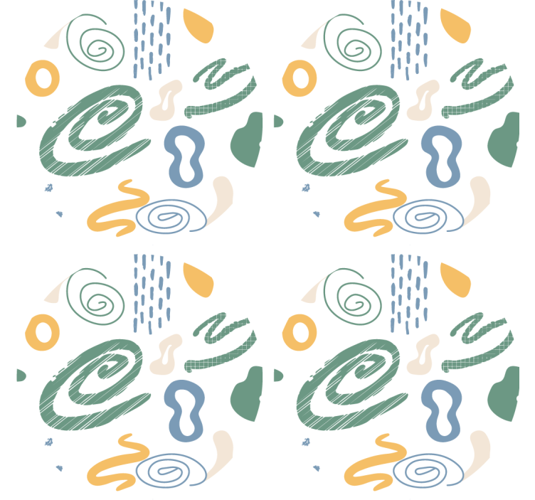 Posavasos moderno Patrón de texturas de pintura minimalista - TenVinilo