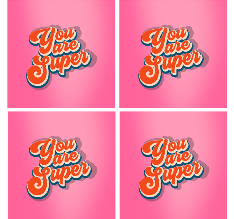 Portavasos con frases diseño de frases motivacionales - TenVinilo