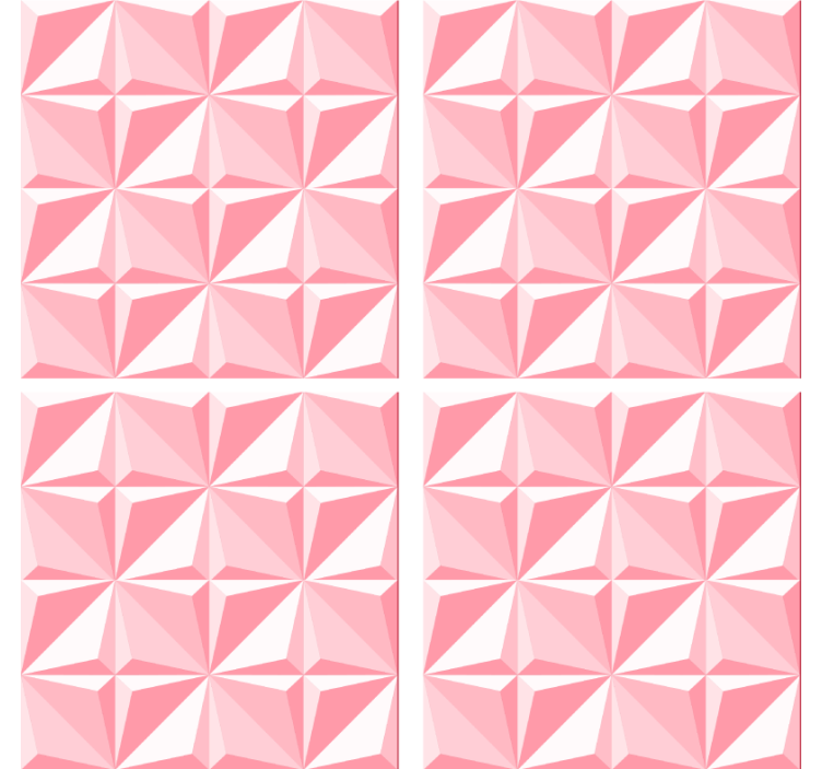 Portavasos motivo geométrico texturizado - TenVinilo