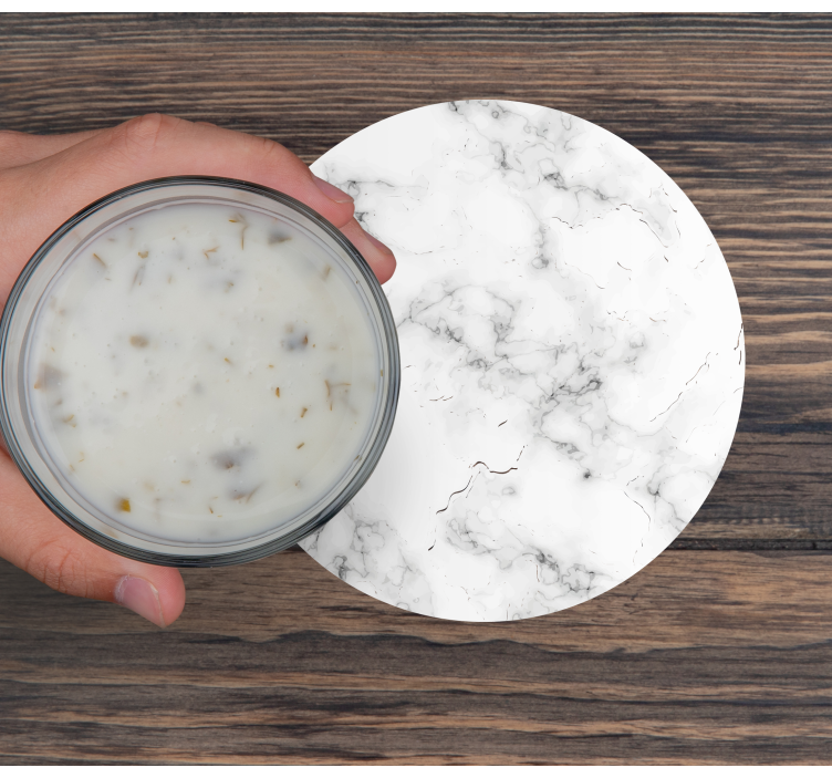 Posavasos textura Marmol - TenVinilo