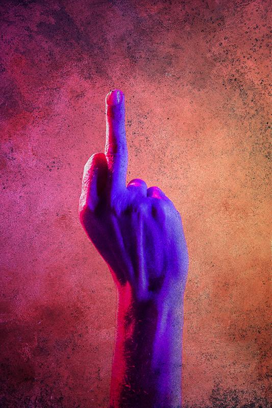 Poster habitación juvenil f*ck tú - TenVinilo