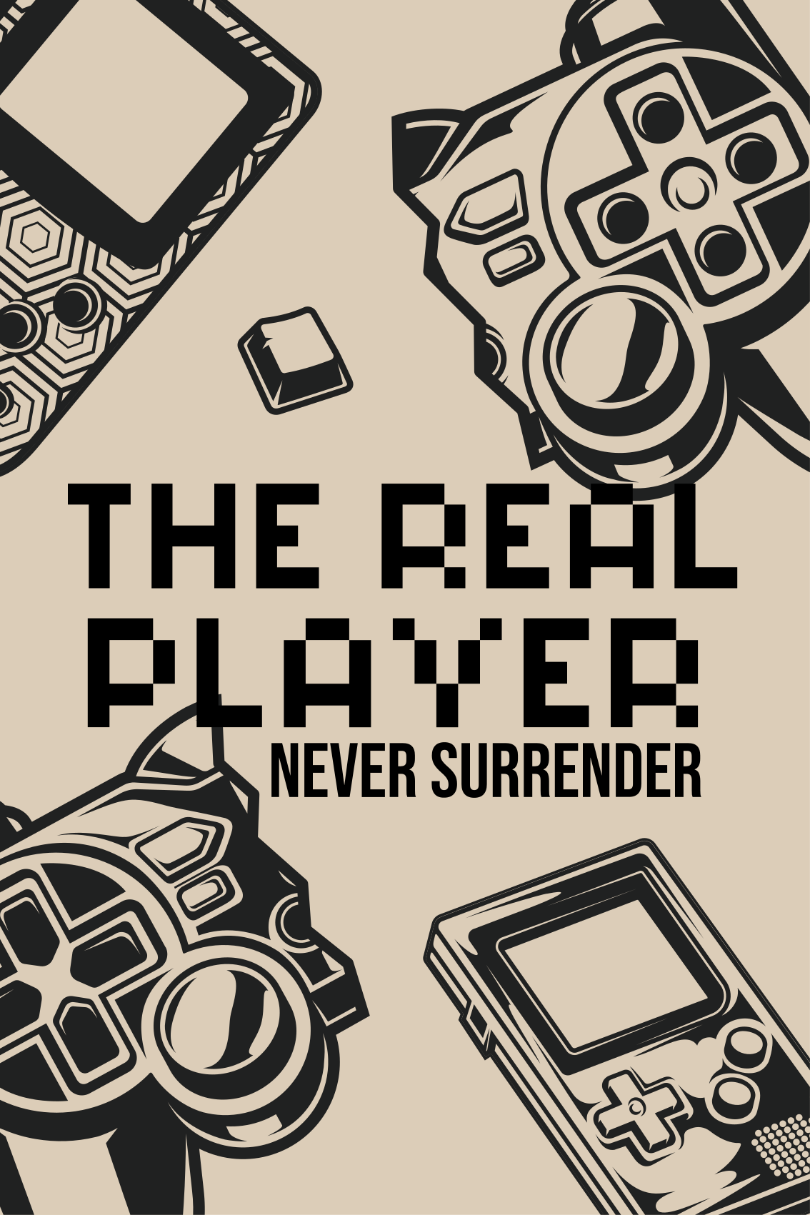 Poster habitación juvenil jugador real - TenVinilo