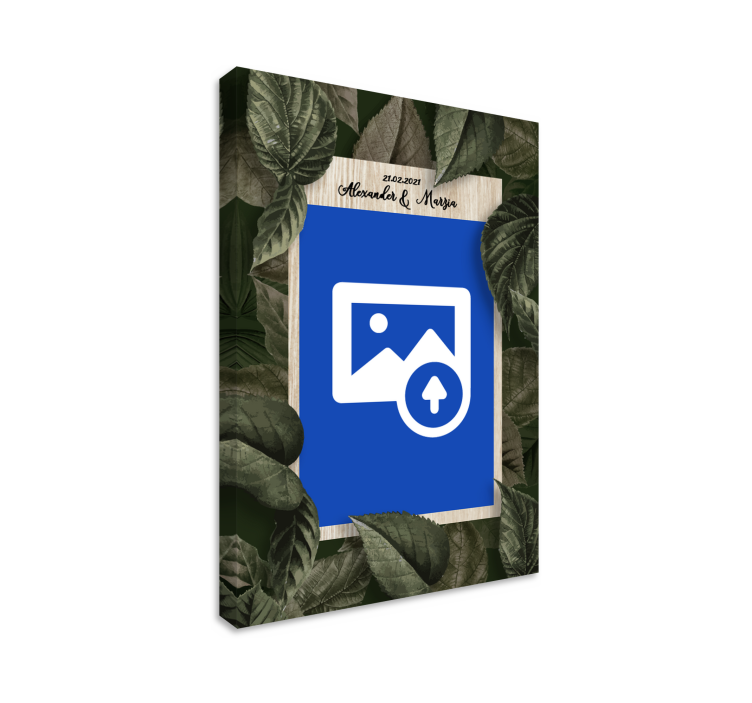 Cuadro boda Foto personalizable - TenVinilo